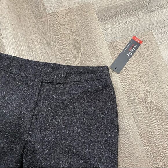 Rafaella Wide Leg Grey Dress Business Trouser Pant Size 8 - Picture 3 of 7